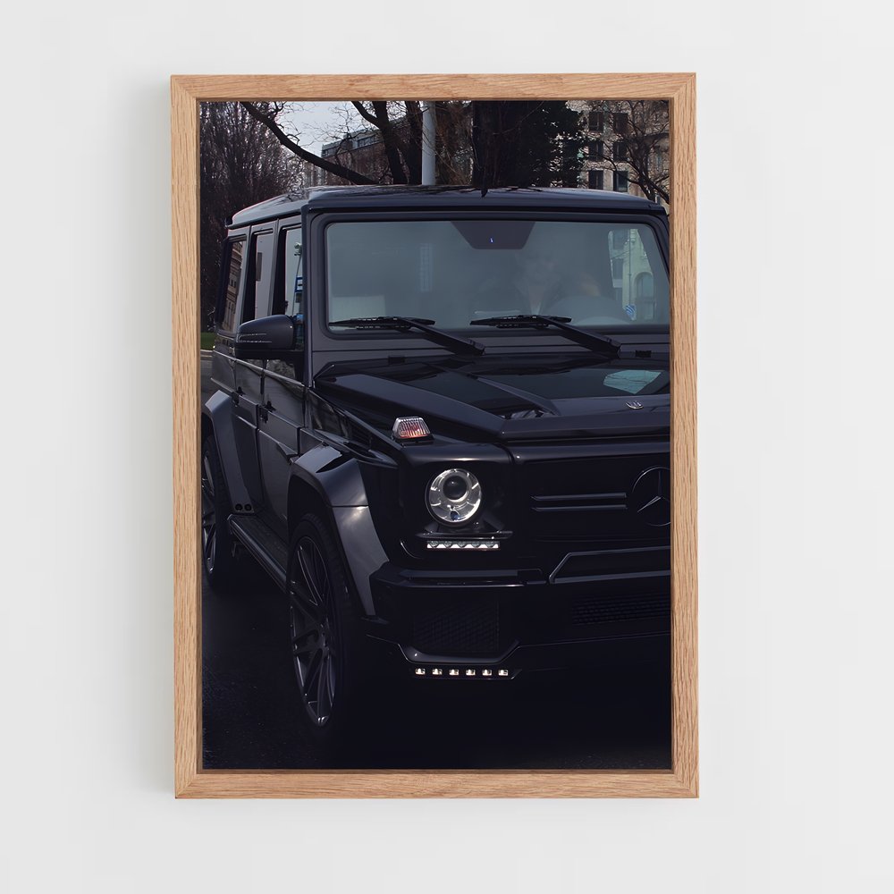 Poster AMG Noir – affiche Mercedes (vue 4)